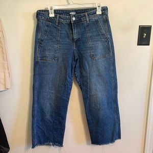 Cut Off Straight Retro Old Navy Jean